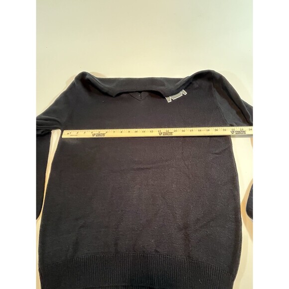 PSC Uniform Apparel Sweater Mens Large Black Durapil Ultra Cobmex - Picture 5 of 5